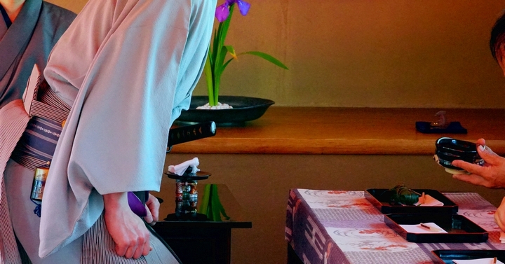 さつき茶会の写真